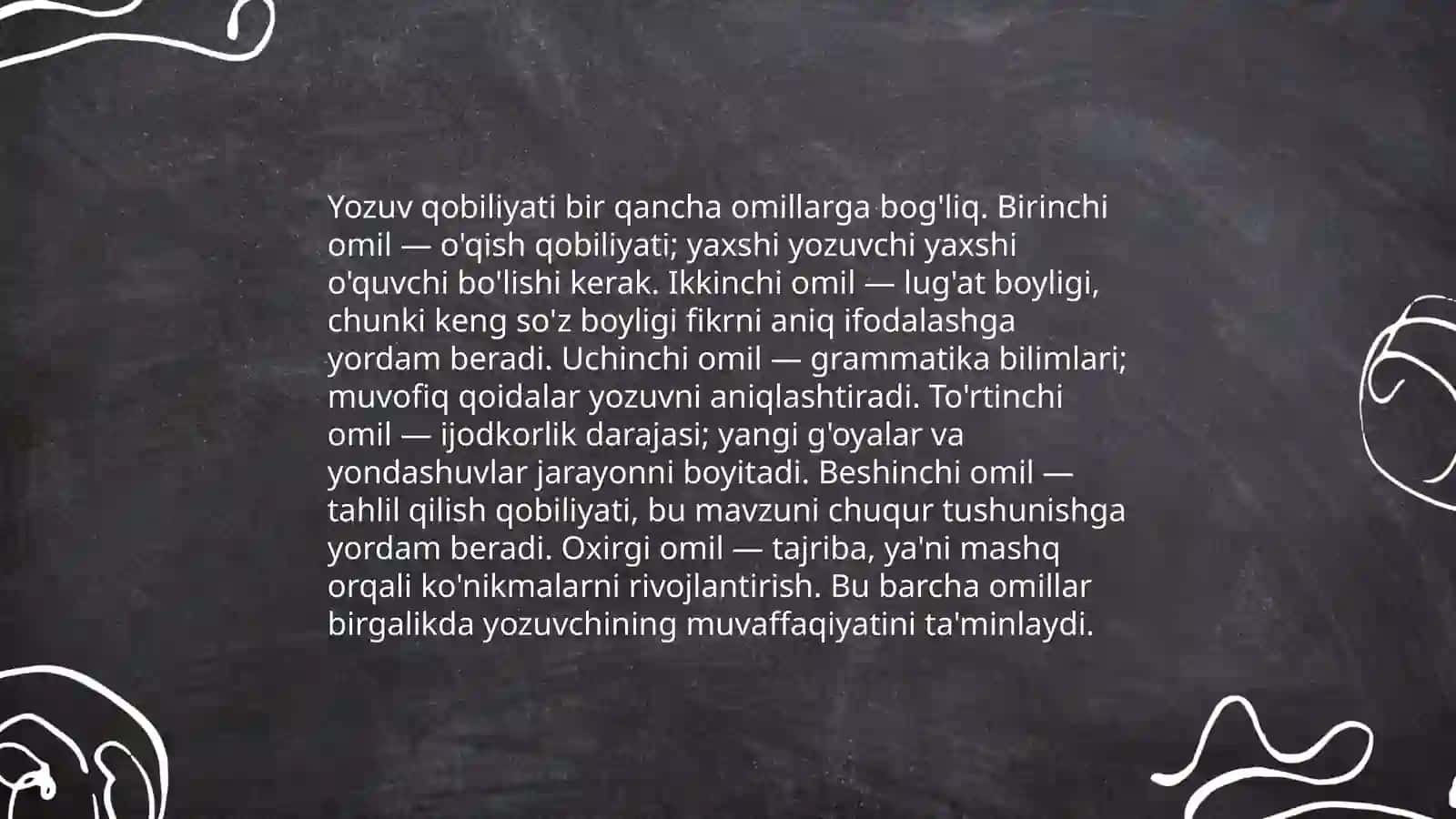 Qobiliyatning faktorli nazariyalari 4
