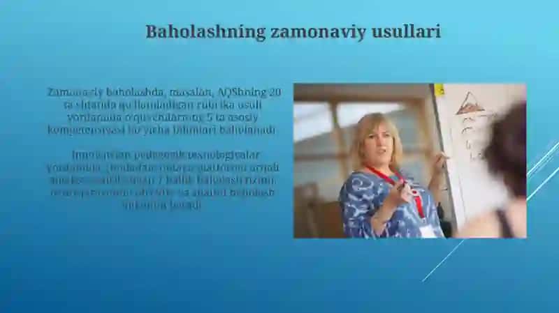 Zamonaviy pedagogikada pedagoglik kasbi va unga qoʼyilayotgan talablar 4