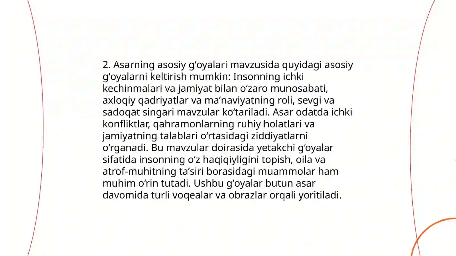 Oʻtkir Hoshimovning nur borki soya bor asariga taqriz 4