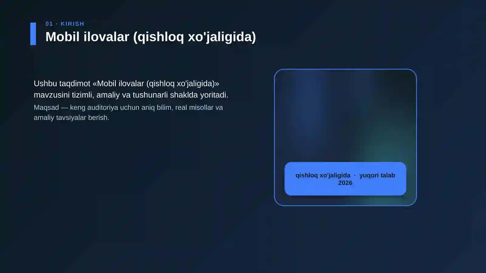 Mobil ilovalar (qishloq xo'jaligida) 4
