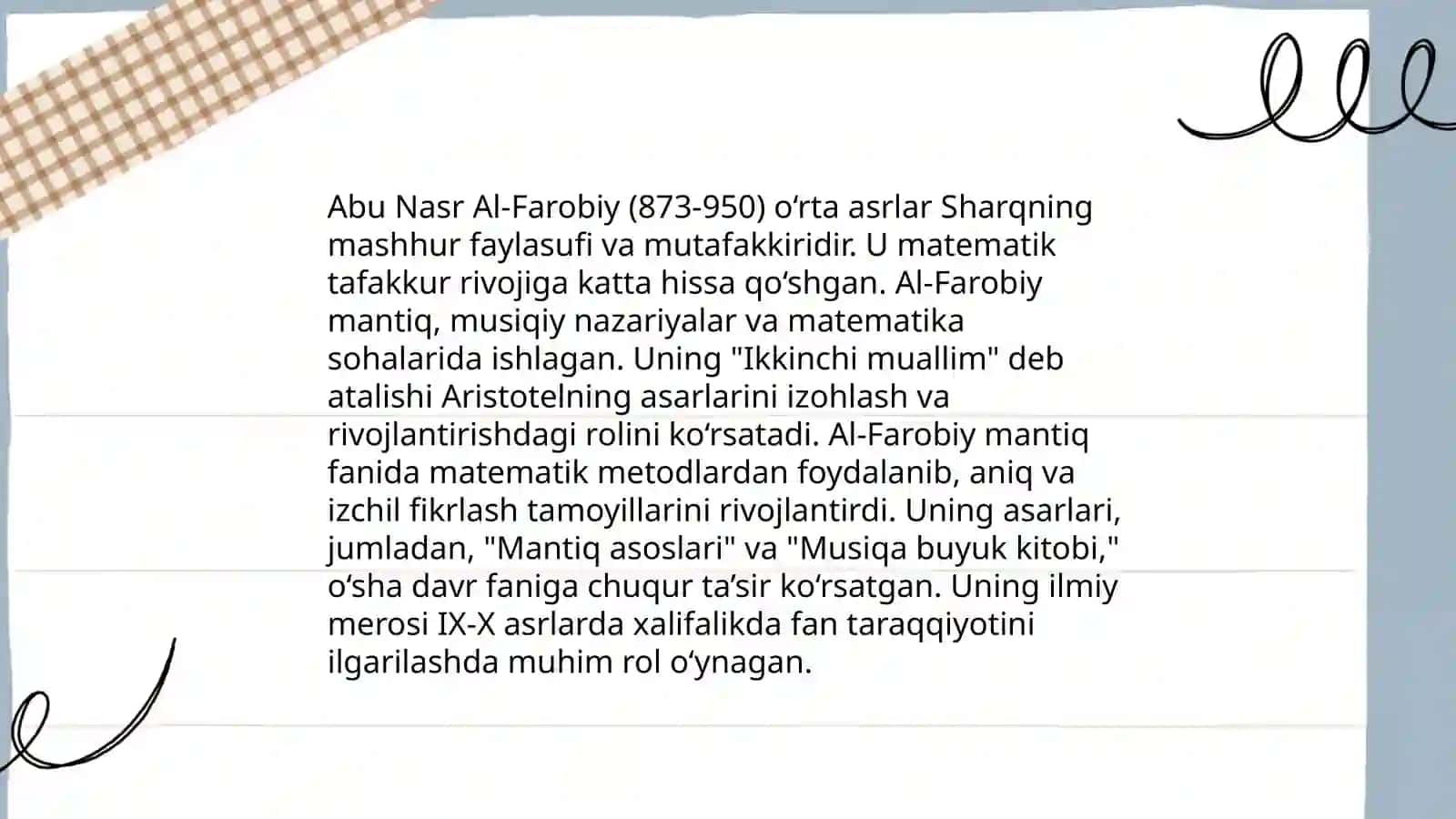 Muhammad al-Khwarizmiy va algebra 4