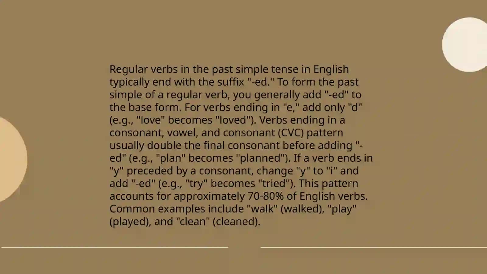 Past simple 4