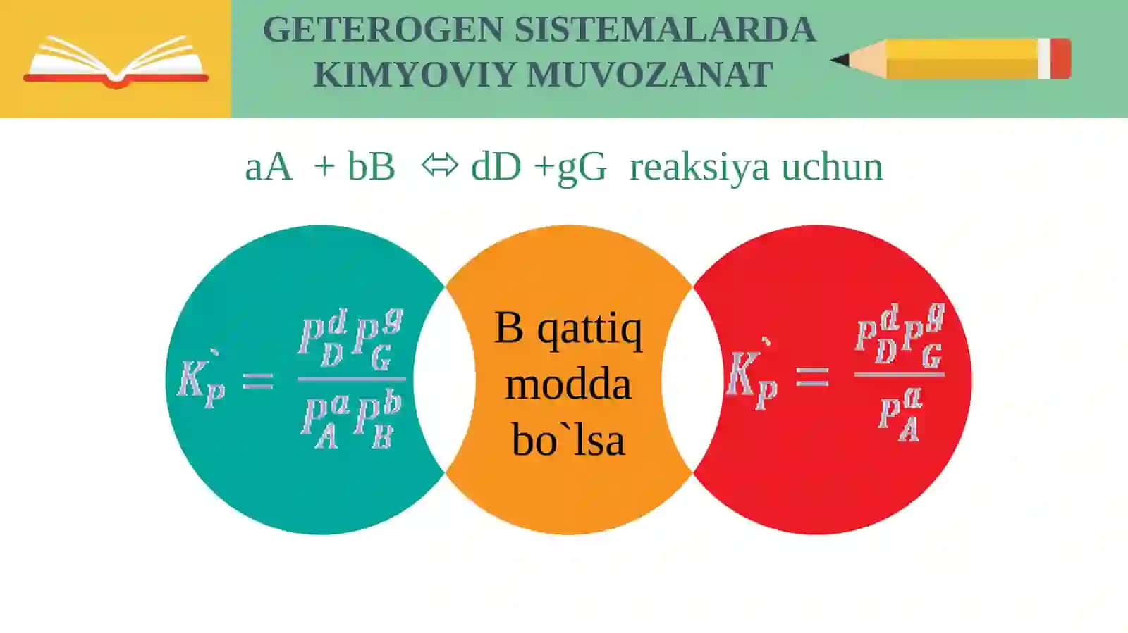 Geterogen sistemalarda fazaviy muvozanat 4