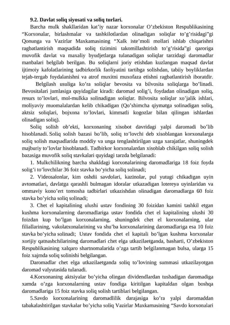 Kichik va xususiy tadbirkorlikni rivojlantirish 4