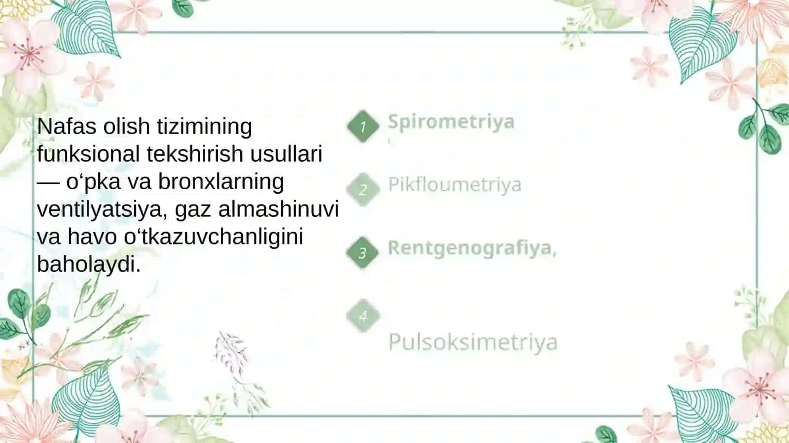 Nafas olish tizimi 4