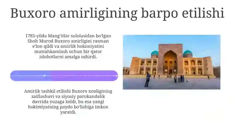 Buxoro xonligi va amirligi 4