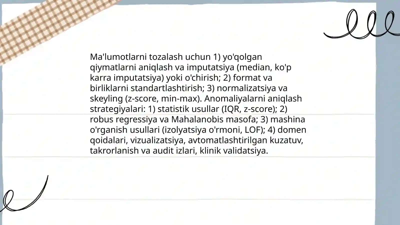 Tibbiy biologik tadqiqotning statistik ma'lumotlar natijalarini qayta ishlash imkoniyati 4