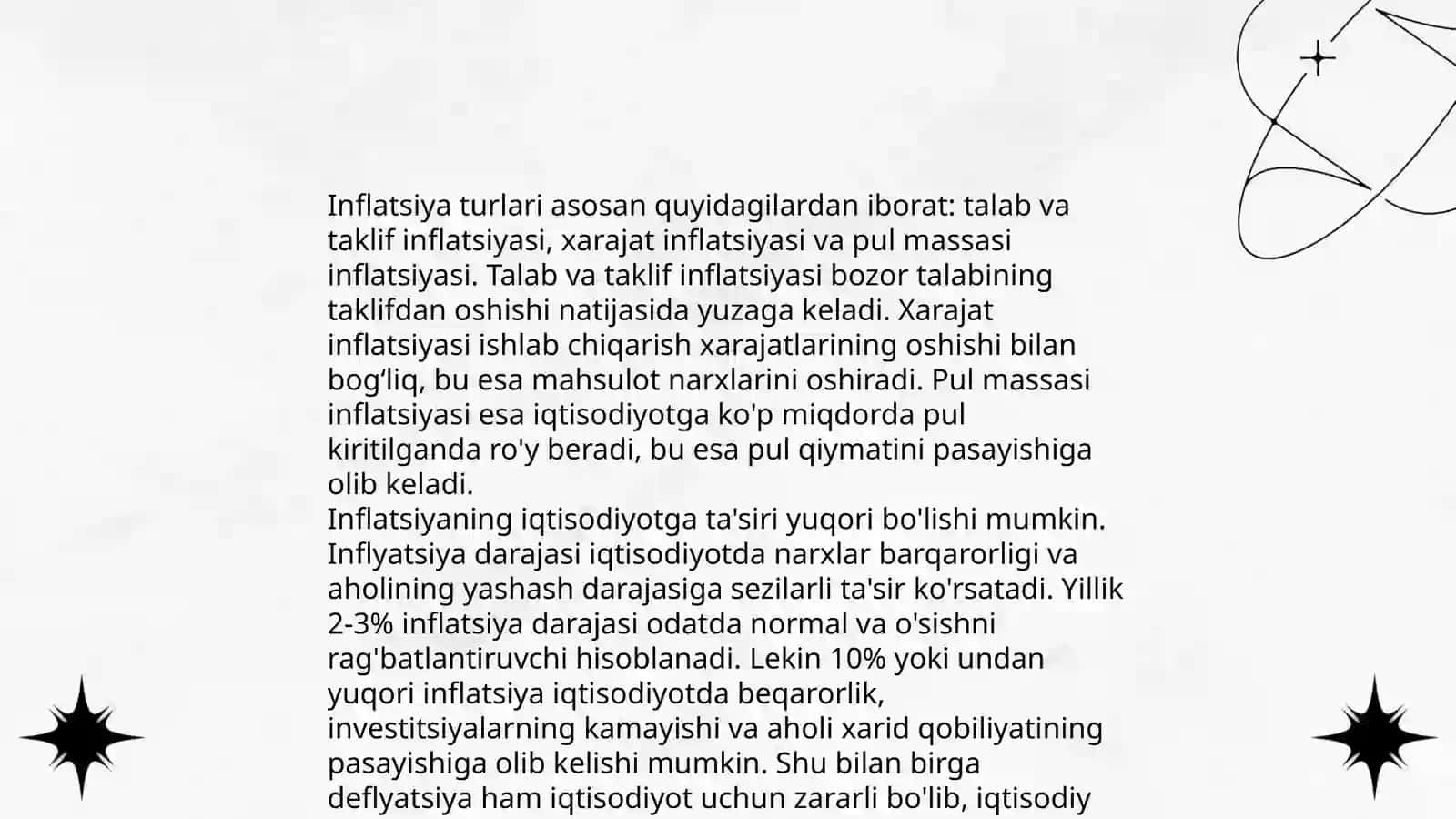Talab va taklif nazariyasi 4