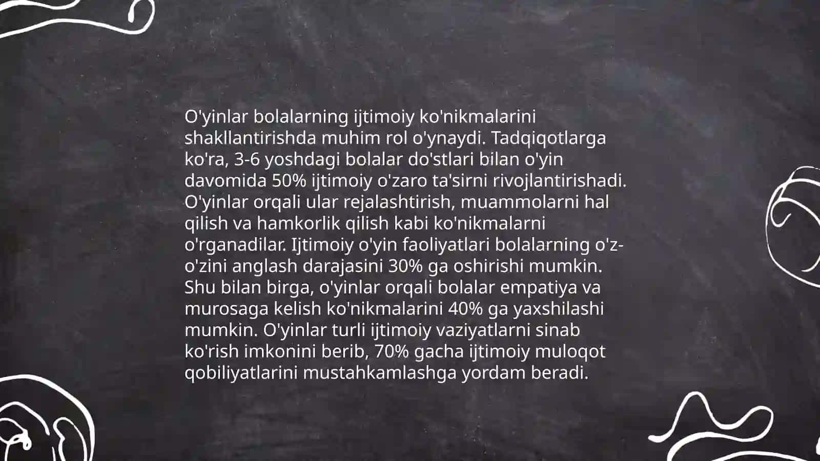 Maktabgacha yoshdagi bolaning rivojlanishida o'yining ro'li 4