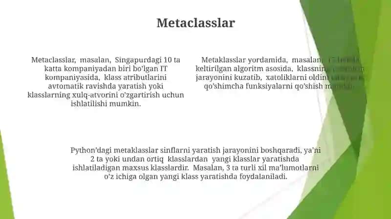 Pythonda obyektga yo ‘naltirilgan dasturlash 4