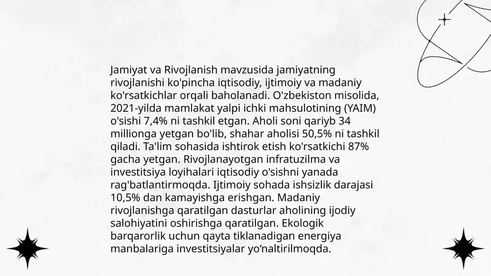 Rivojlanish Falsafasi 4