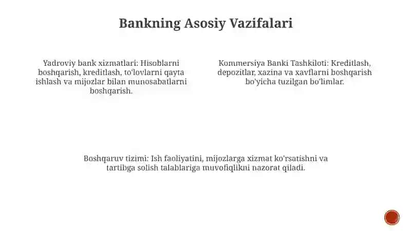 Tijorat banking tashkil qilish VA boshqarish tizimi 4