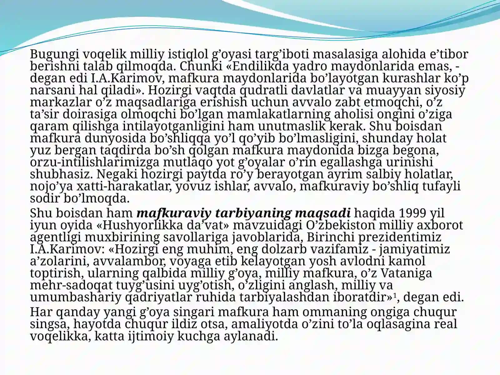 Mafkuraviy Tarbiyaning Yo'nalishlari va Ijtimoiy Funksiyalari 4