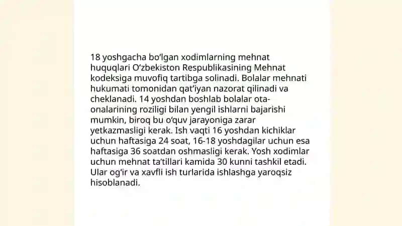 Yillik Mehnat Ta’tili Berish 4