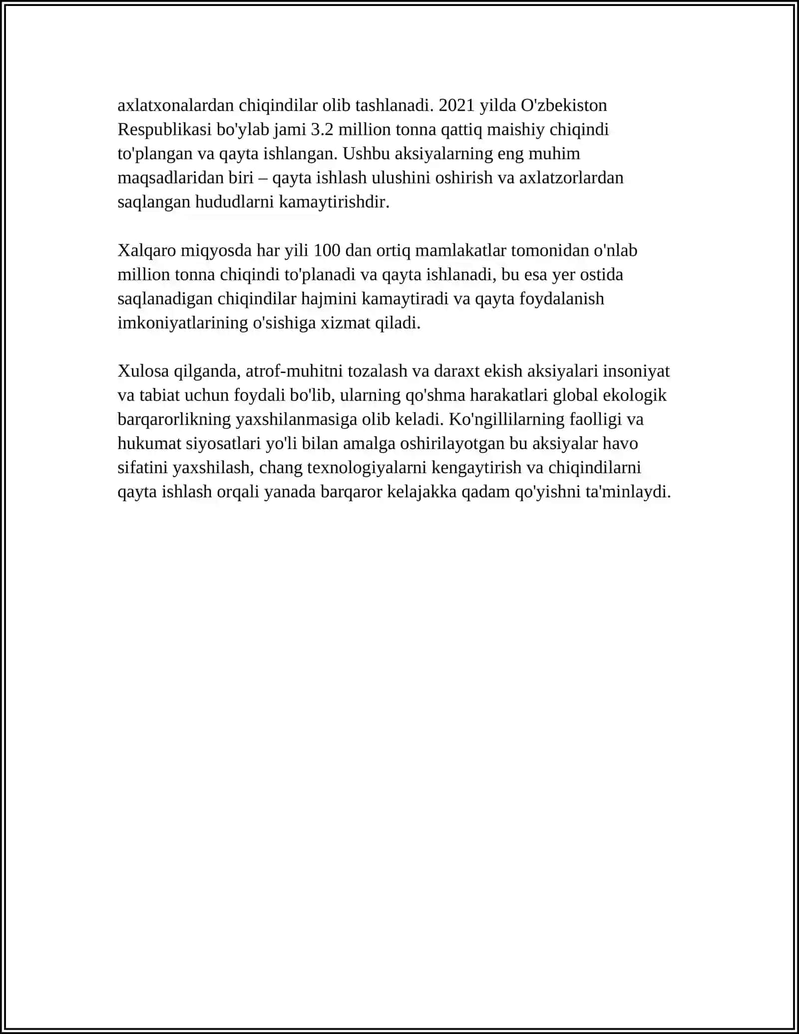 VOLONTYORLIK VA VOLONTOR GURUHLAR BILAN TASHKIL ETILADIGAN FAOLIYAT 4