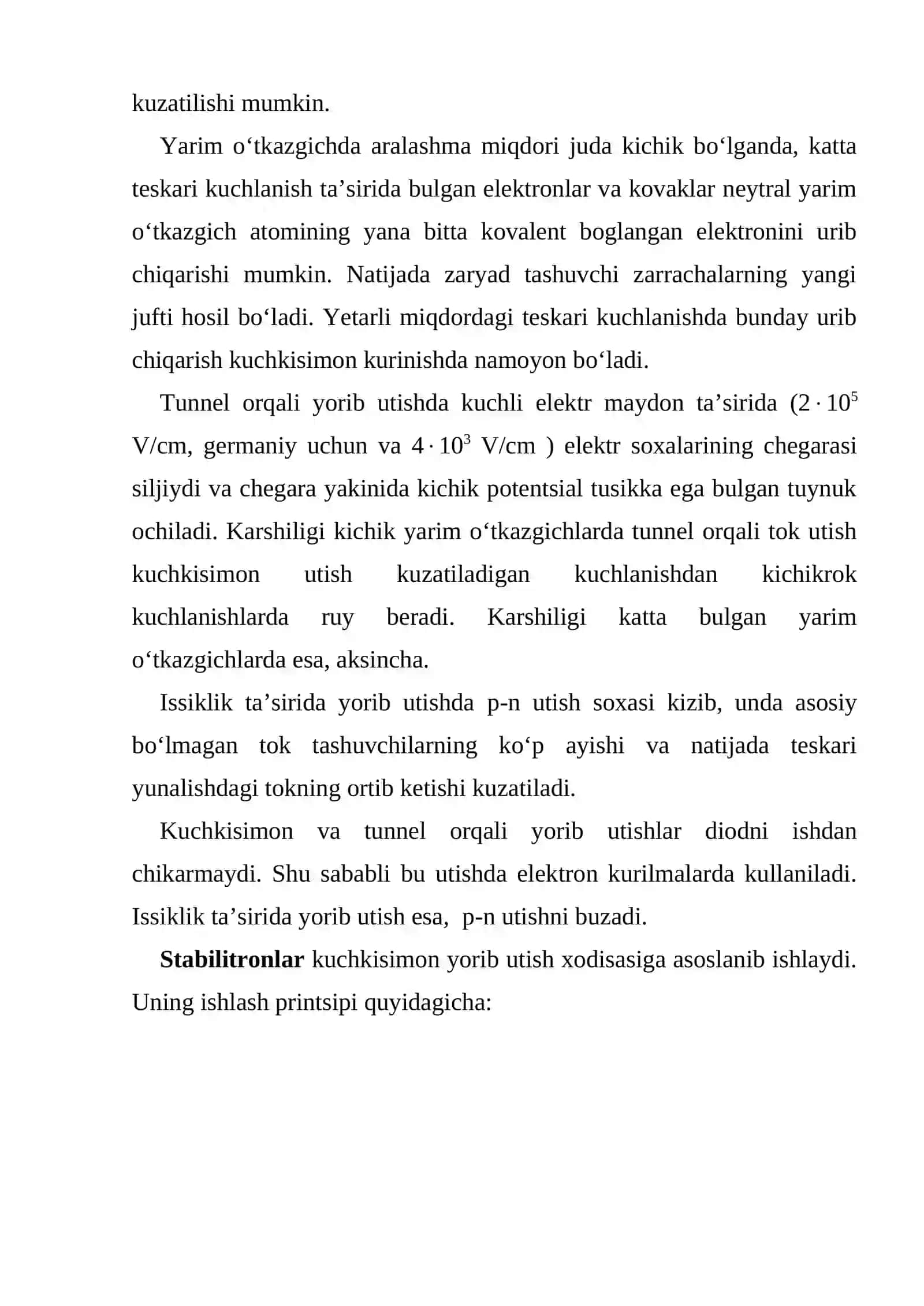 Yarim o‘tkazgichli diod 4