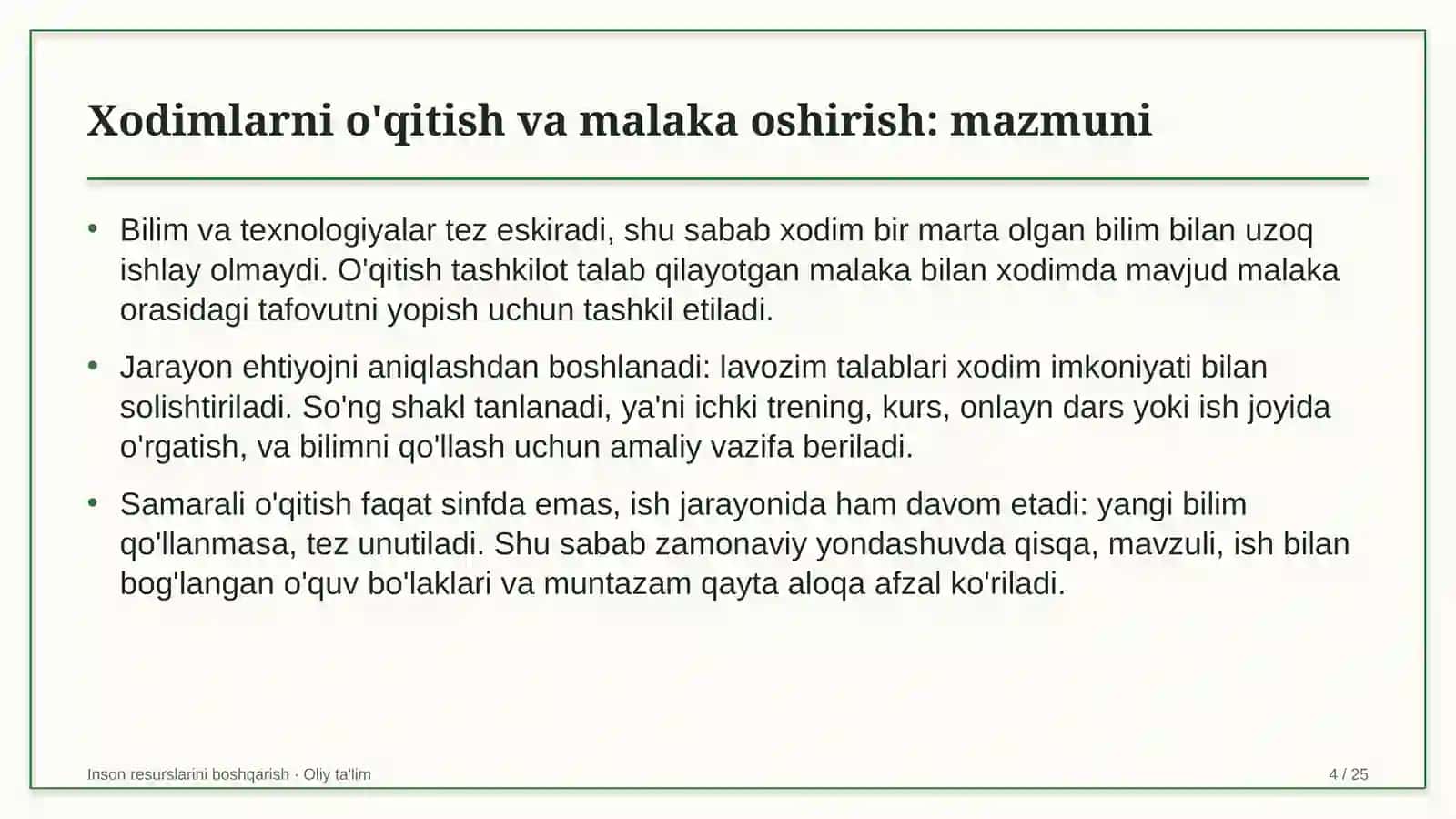 qurilish mollari do'konlarida xodimlarni o'qitish va malakasini oshirish 5983 4
