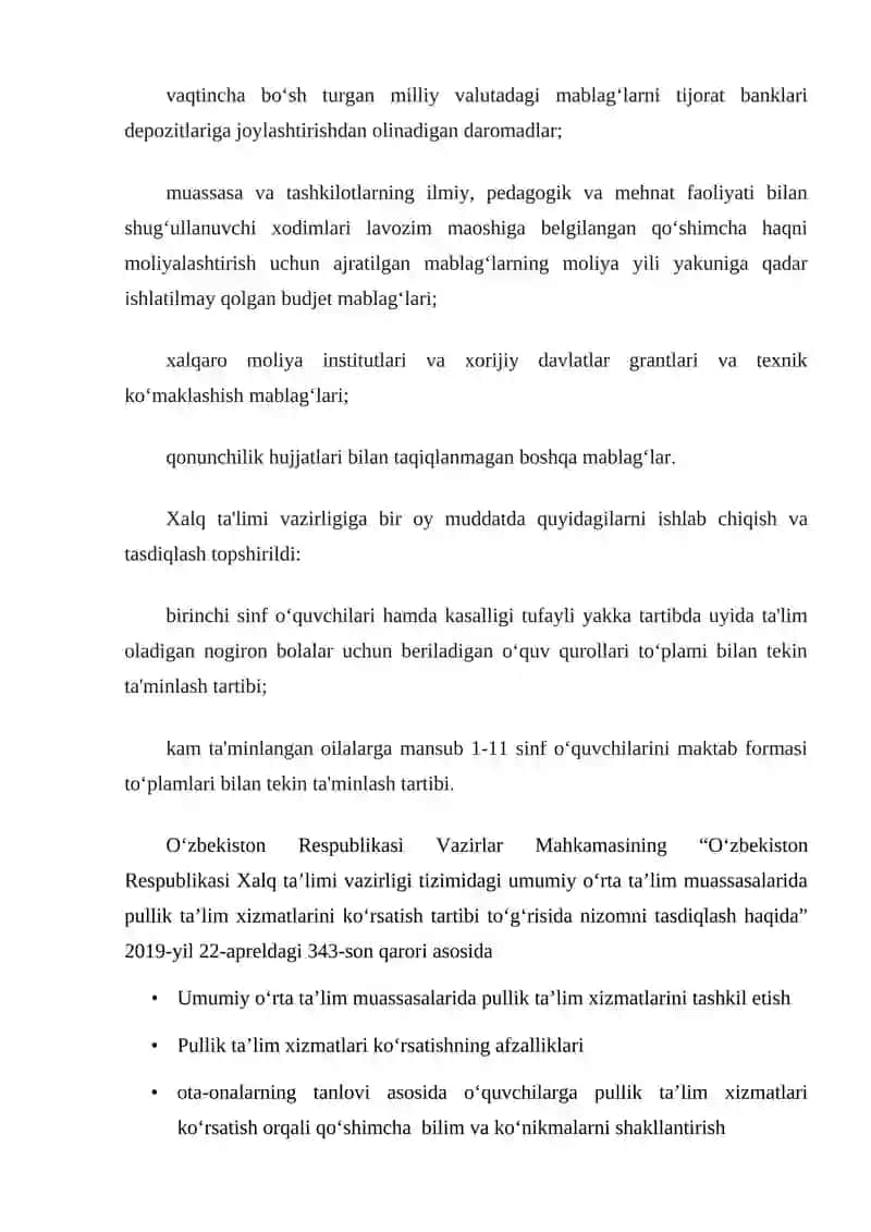 Pullik ta'lim xizmatlari 4