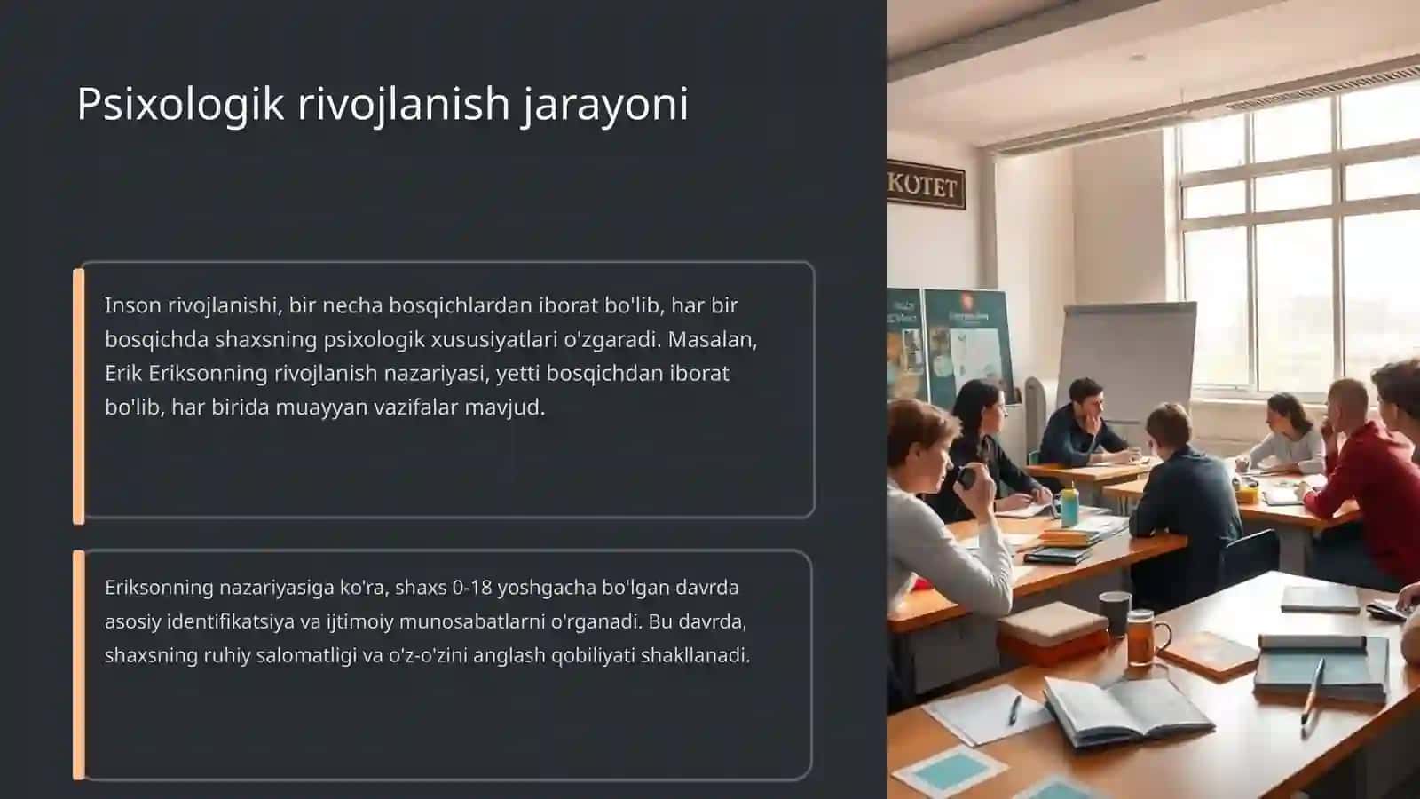 Shaxs psixologiyasi va rivojlanish 4