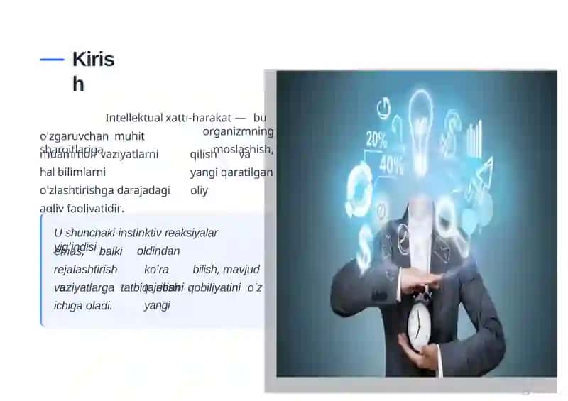 MUSTAQIL ISHI INTELLEKTUAL XATTI-HARAKAT FARAZLARI 4