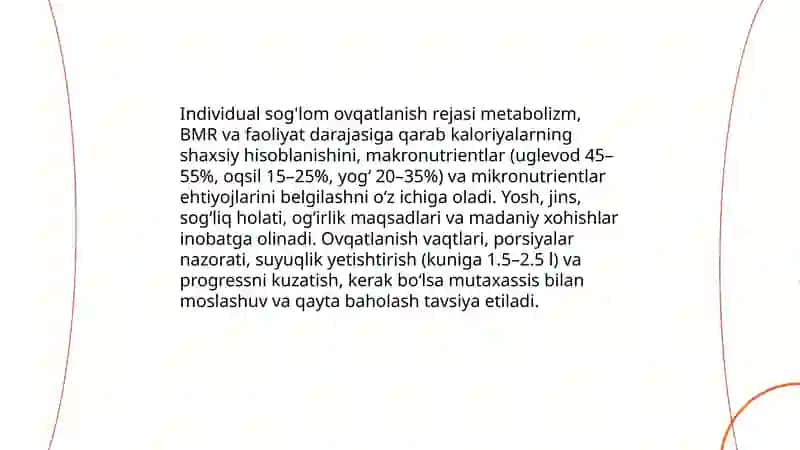 Sog'lom hayot tarziga individual yondashuvning nazariy asoslari 4