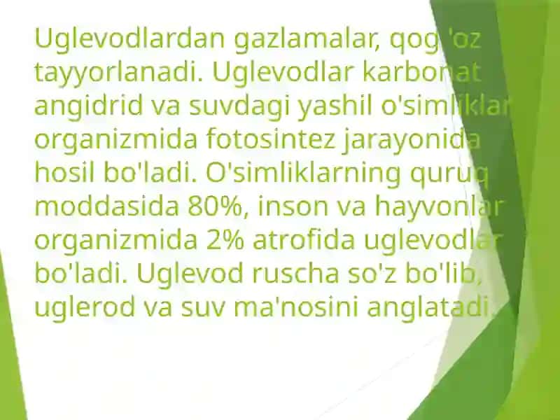 Uglevodlar 4