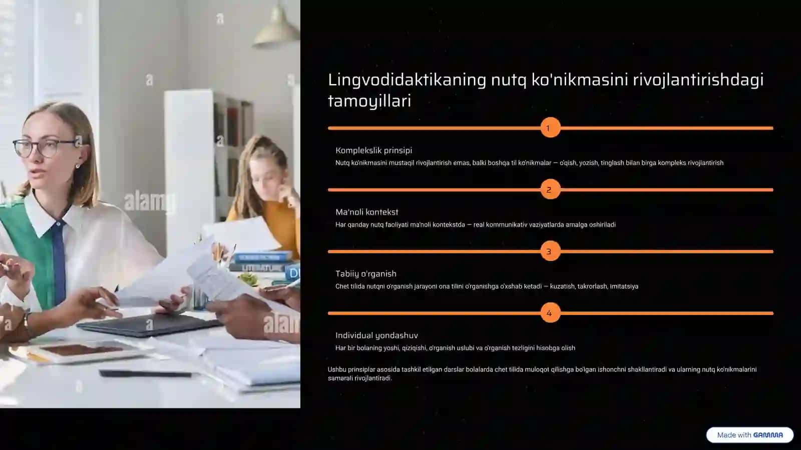 Chet tilida gapirish ko'nikmasining lingvodidaktik asoslari 4