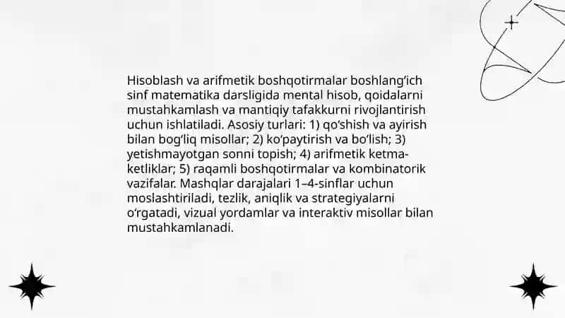 Boshqotirma va uning turlari 4