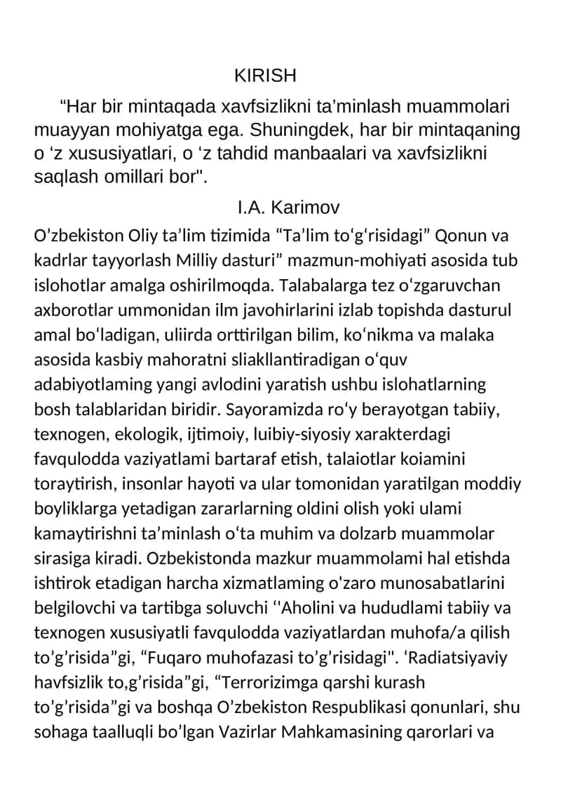 Fuqaro muhofazasi rejalari va ularni tuzish tartibi 4