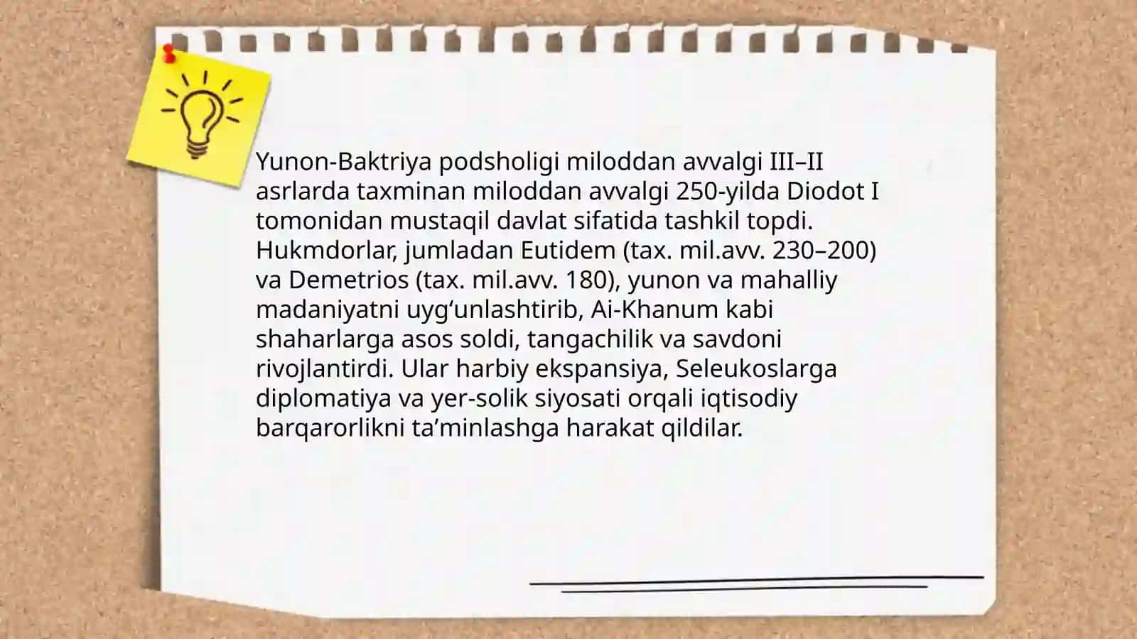 Õrta Osiyo hududlarida antik davlatlar 4