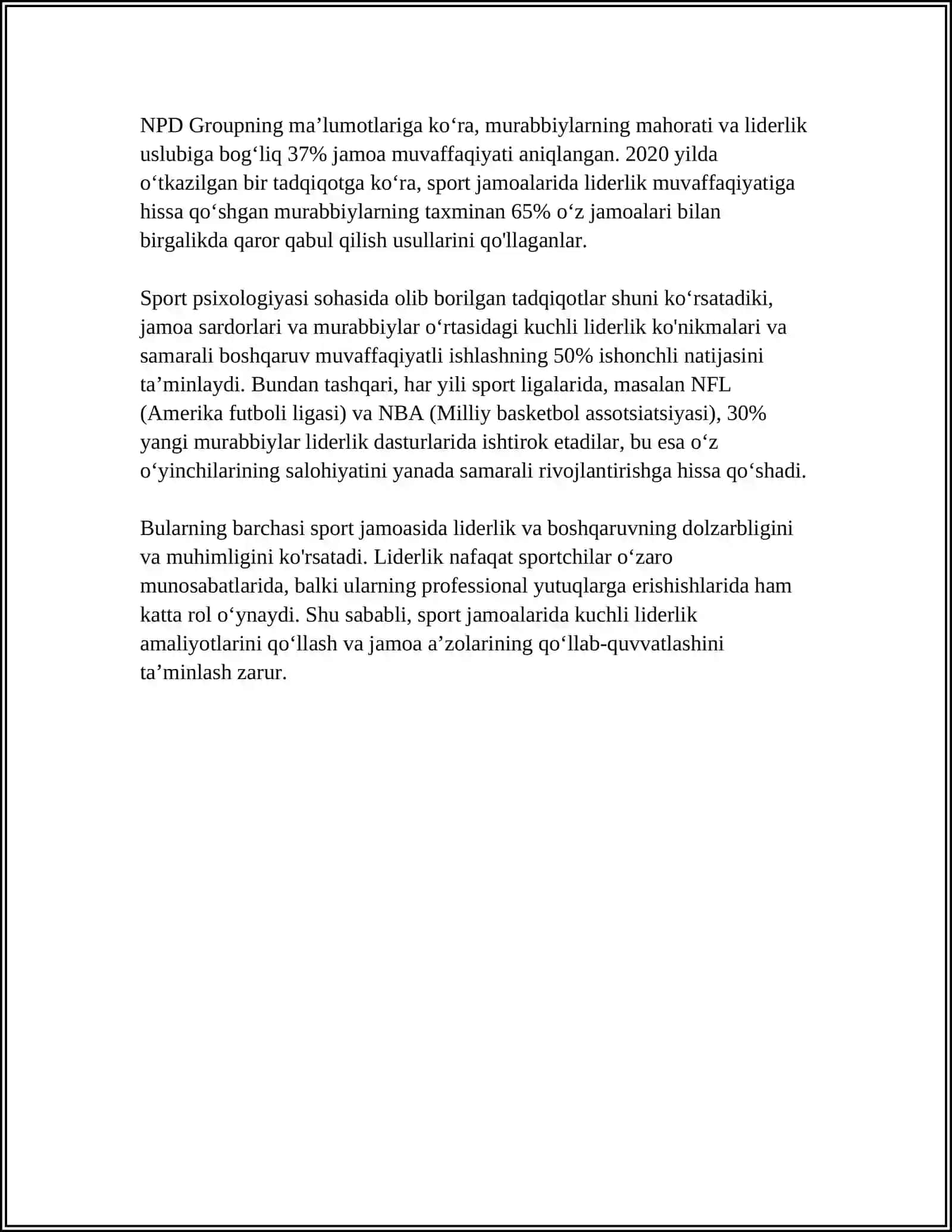 SPORT JAMOASINI PEDAGOGIK BOSHQARISH USLUBLARI 4