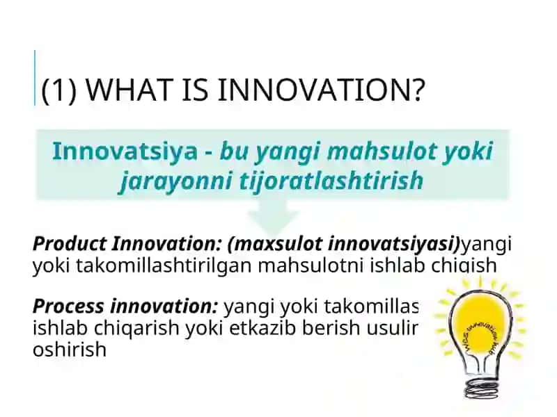 GLOBAL INNOVATSIYALAR VA BILIMLARNIBOSHQARISH 4