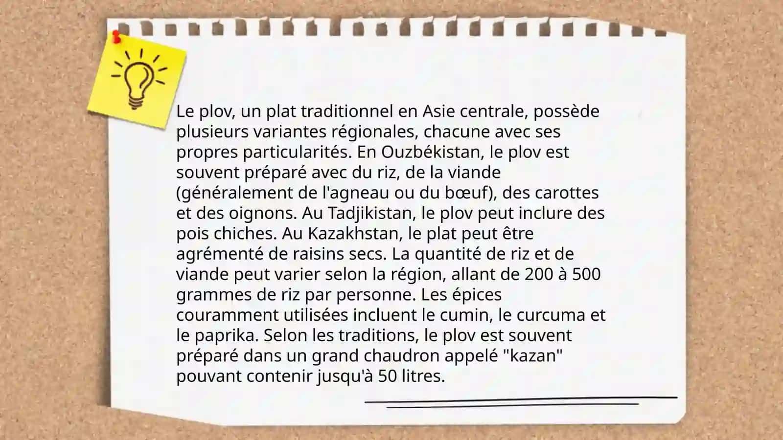 Recette du plov 4
