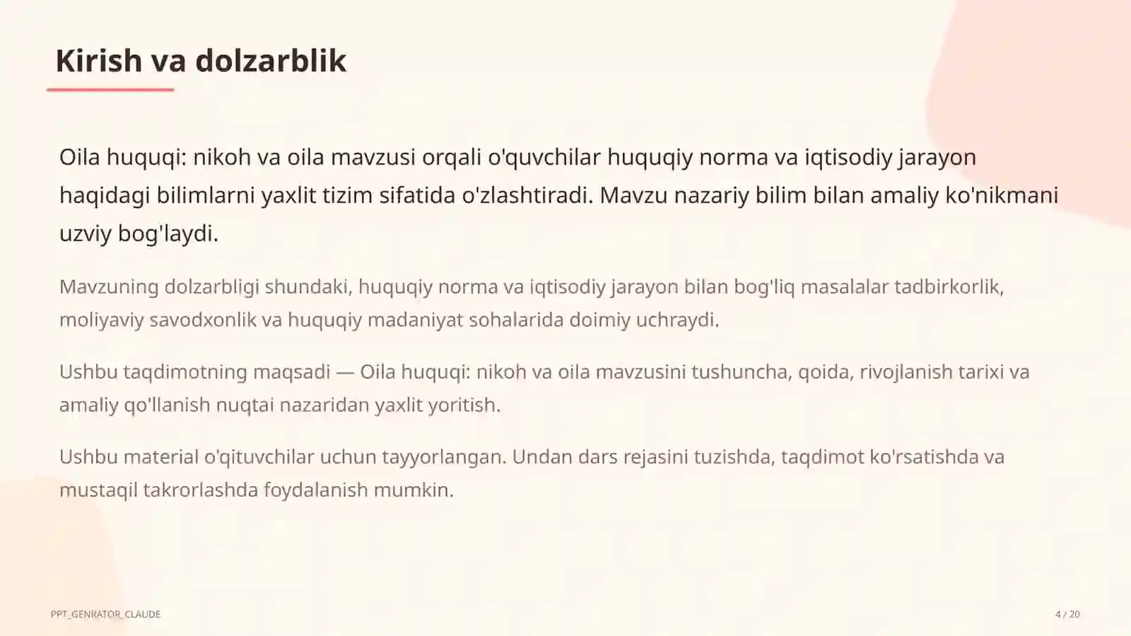Huquq va iqtisodiyot asoslari (9–11) 4