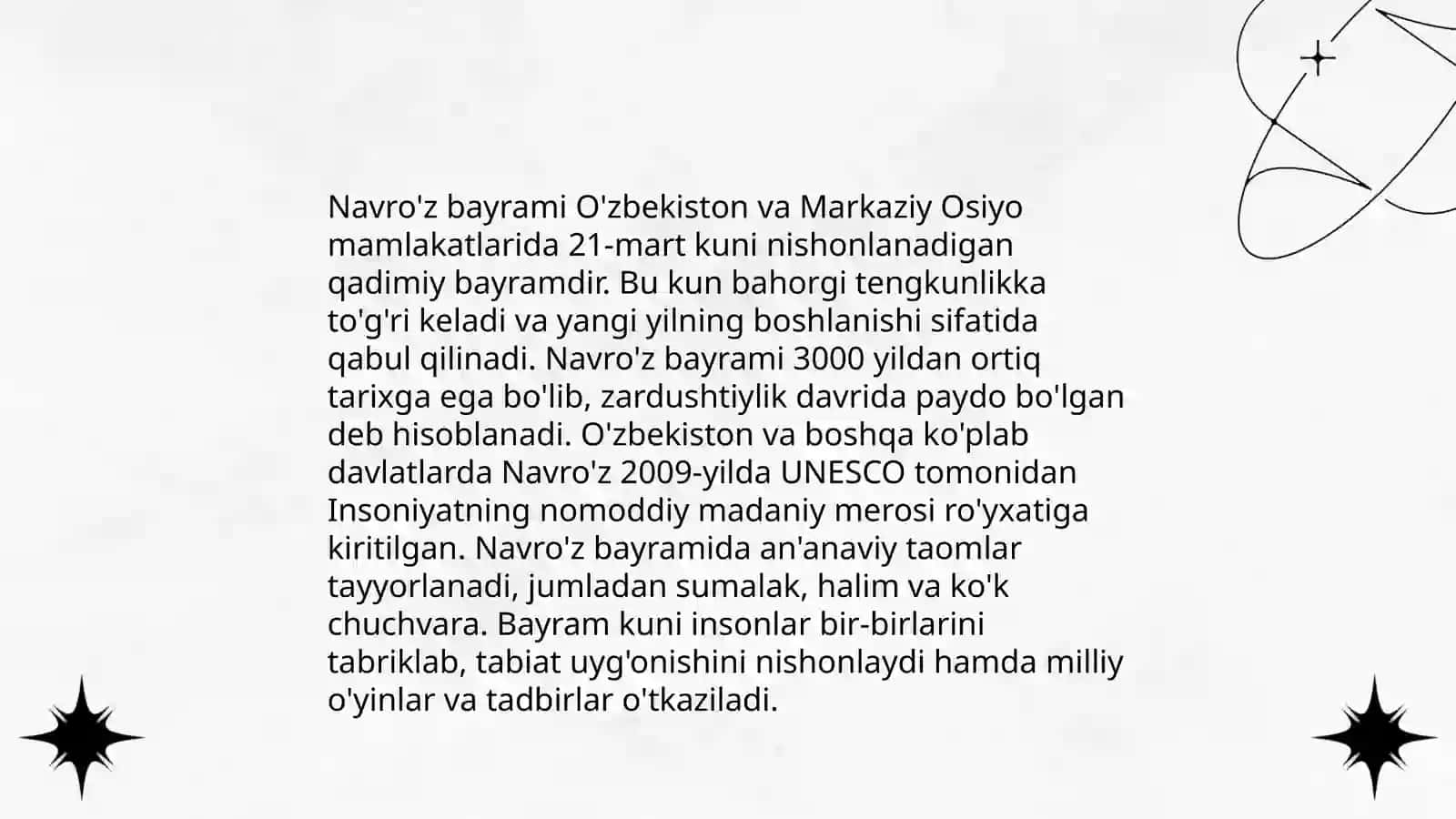 O'zbek milliy taomlari 4