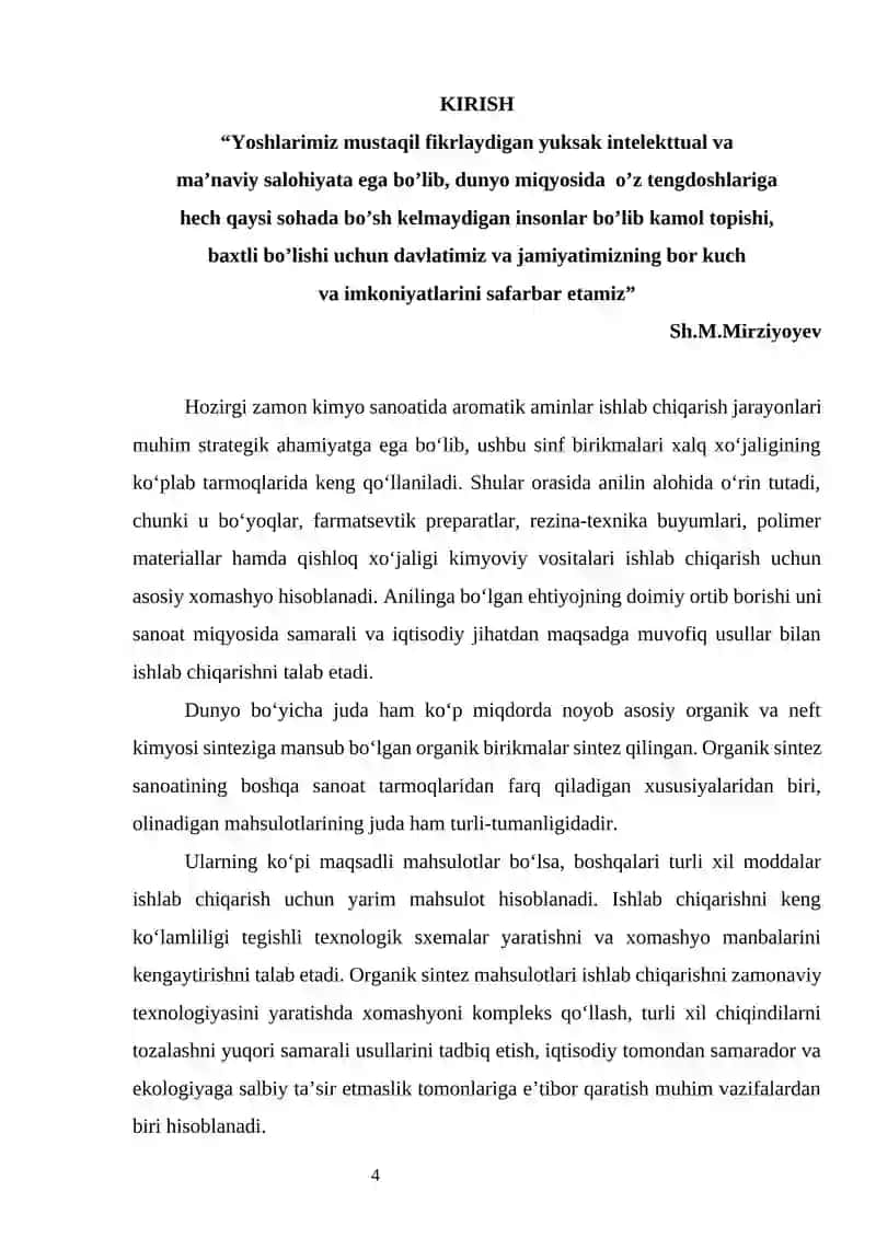 Organik Sintez Jixozlari 2 Kurs Ishi 4