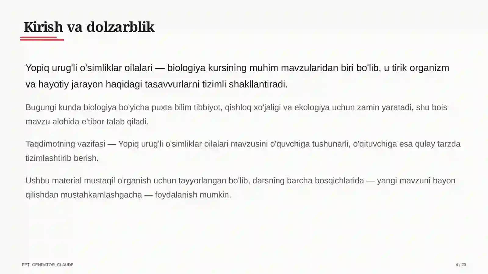 Yopiq urug'li o'simliklar oilalari (6-sinf) 4