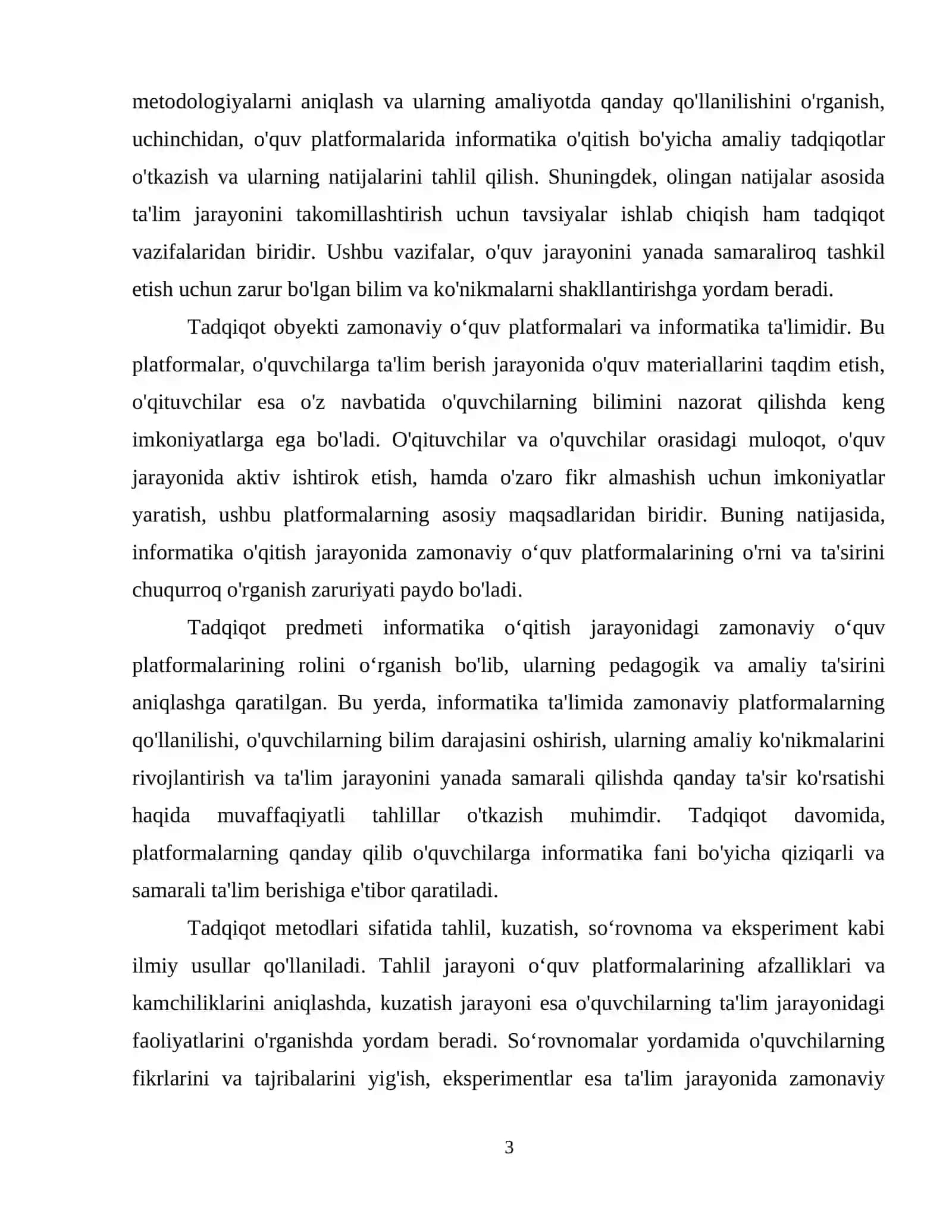 Zamonaviy o‘quv  platformalarida (Moodle,  Google Classroom)  informatika o‘qitish 4