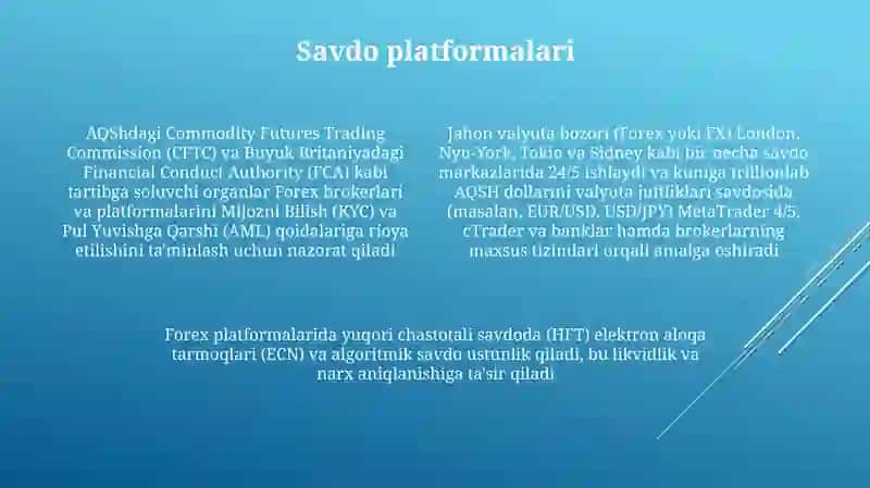 Xorijiy valyuta bozorlaridagi operatsiyalar 4