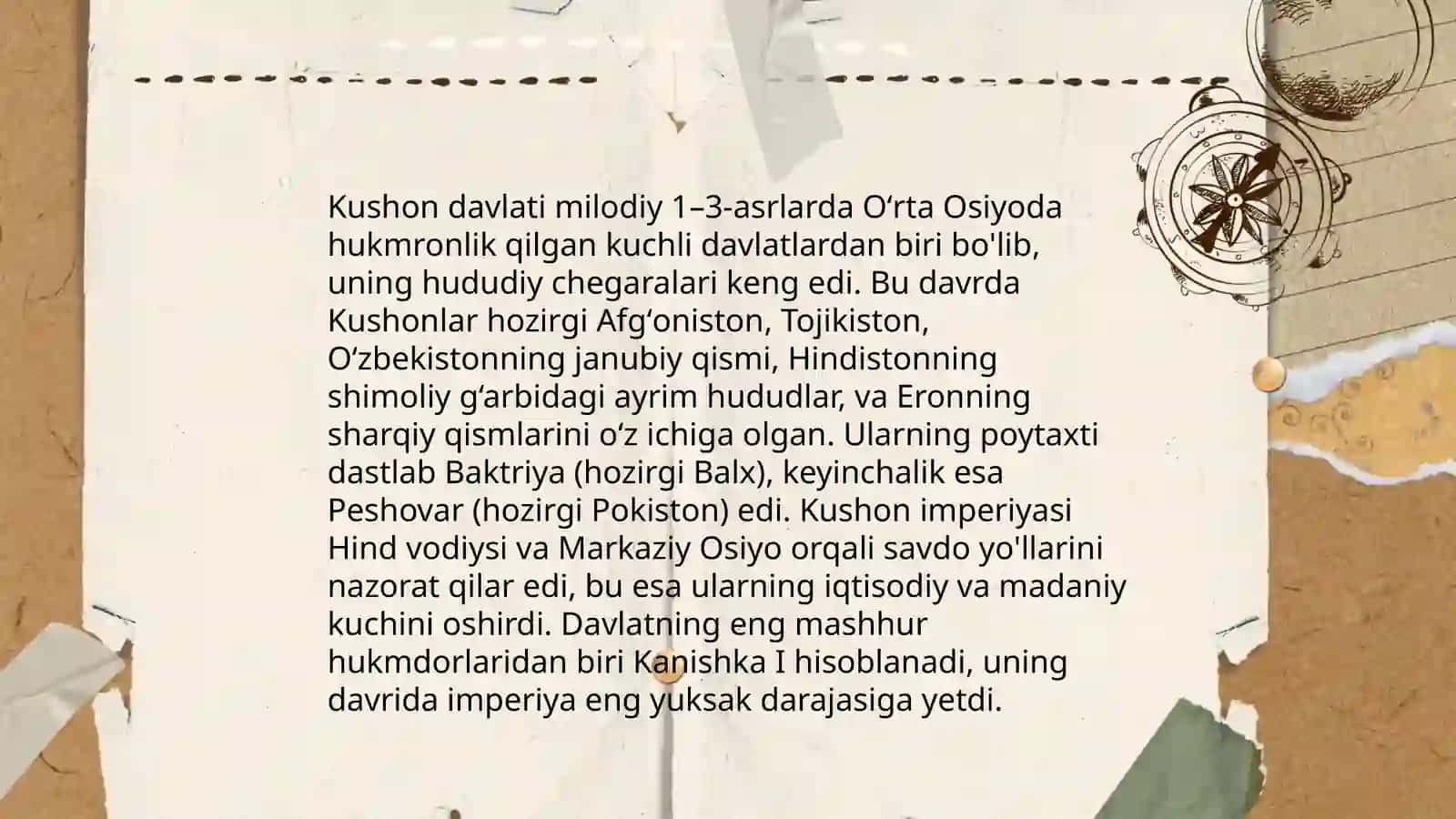 Kushon davlati Hududi va boshqaruv tizimi 4