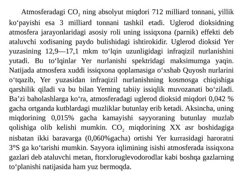 Atrof-muhitning global ekologik muammolari 4