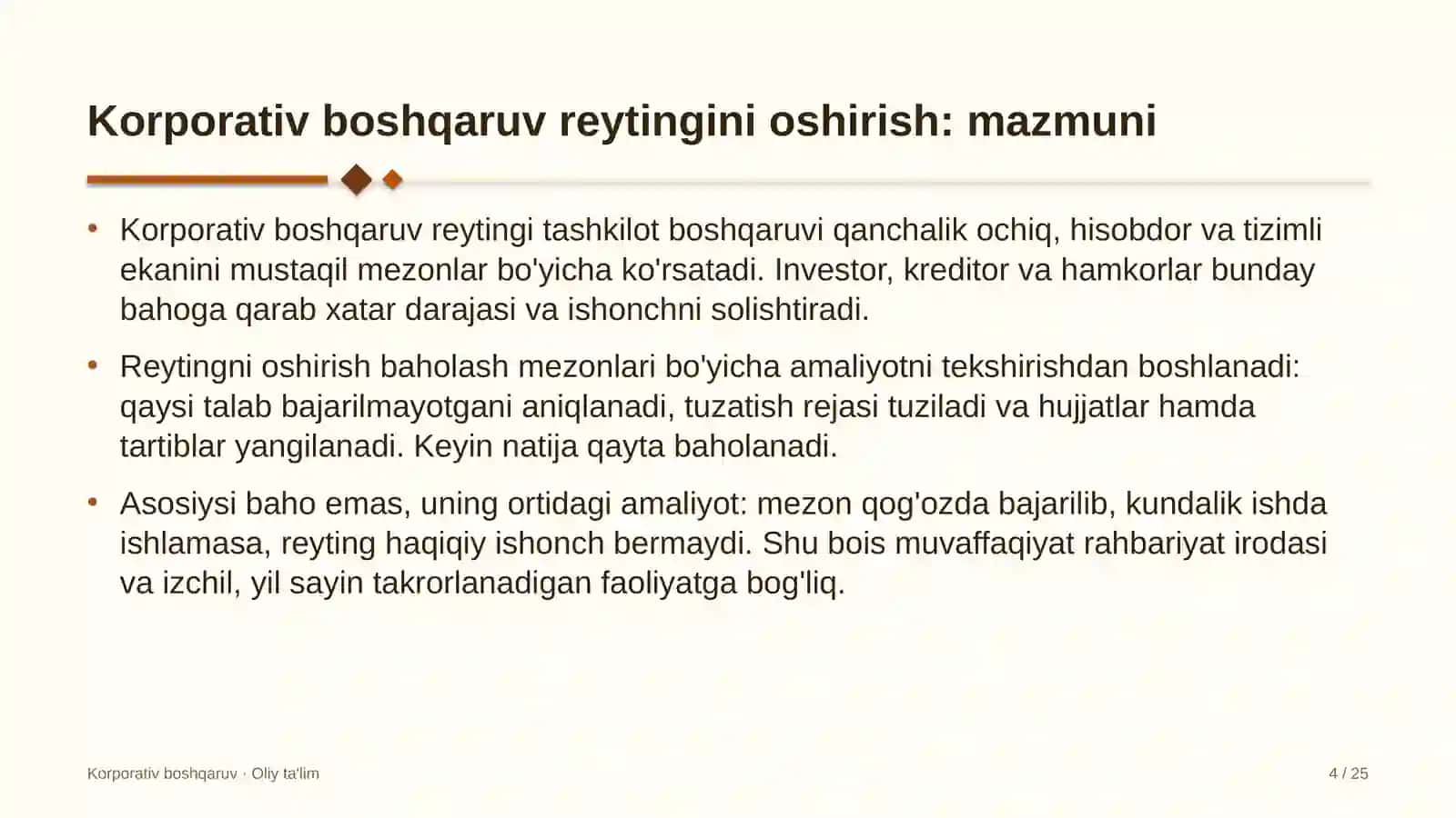 elektr tarmoqlari korxonalarida korporativ boshqaruv reytingini oshirish 6021 4