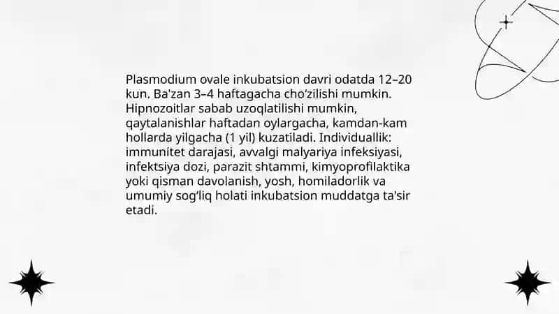 Plasmodium Ovale 4