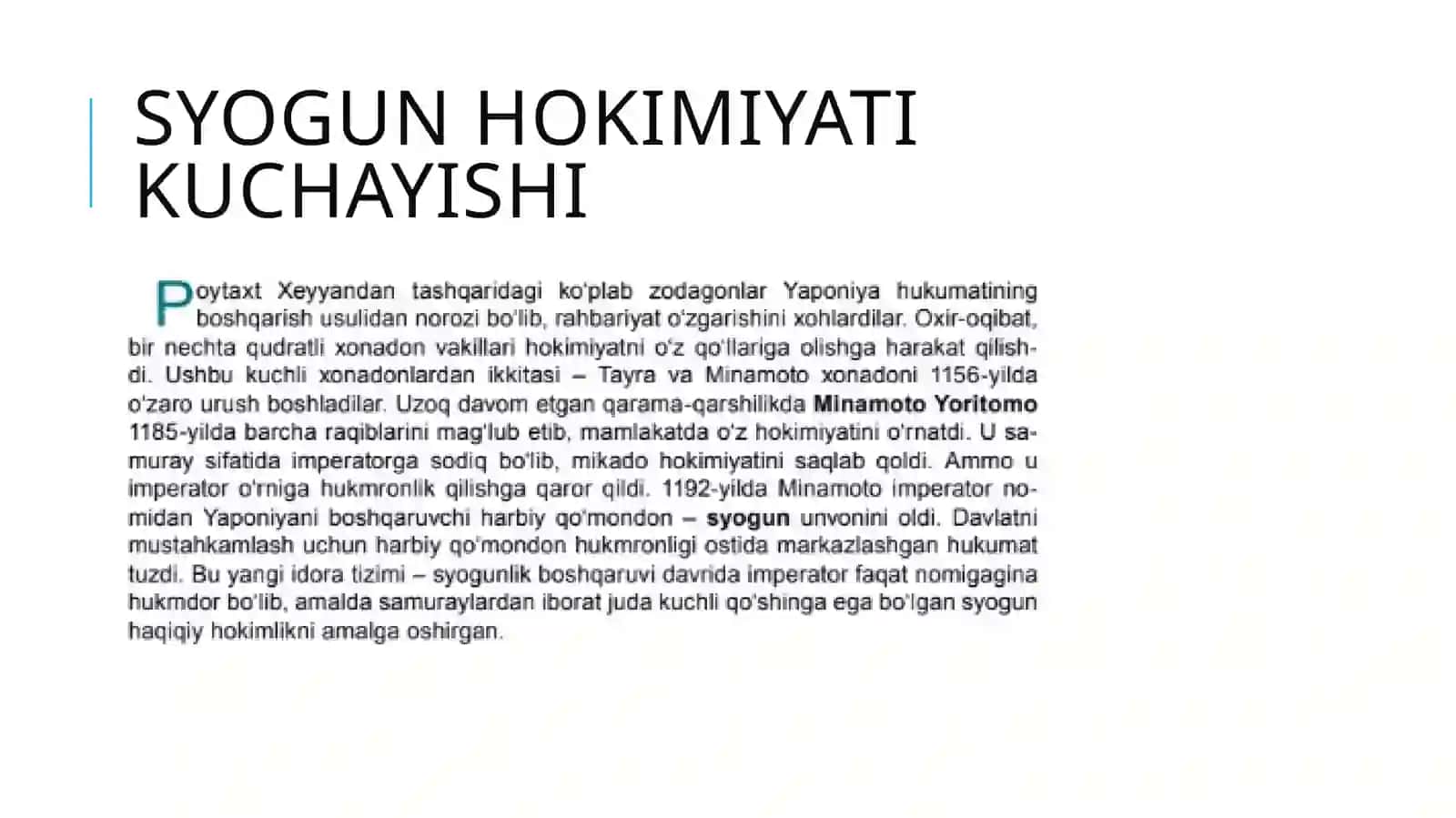 O'rta Asrlarda Yaponiya va Korea 4