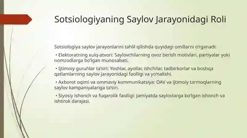 Ijtimoiy-siyosiy jarayonlarni tahlil qilishda sotsiolog pozitsiyasi 4