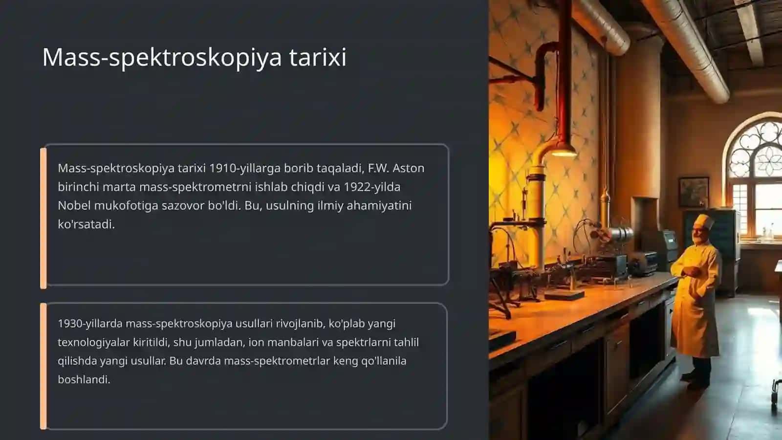 Mass-spektroskopiya asoslari, spektrlarni taxlil qilish uslublari 4