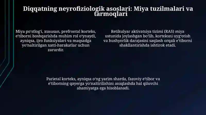 Mavzu: Diqqat haqida tushuncha va uning nerv-fizalogik asosi 4