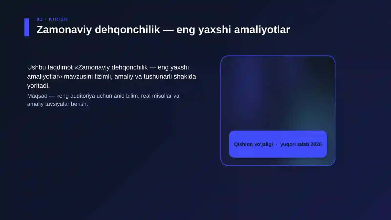 Zamonaviy dehqonchilik 4