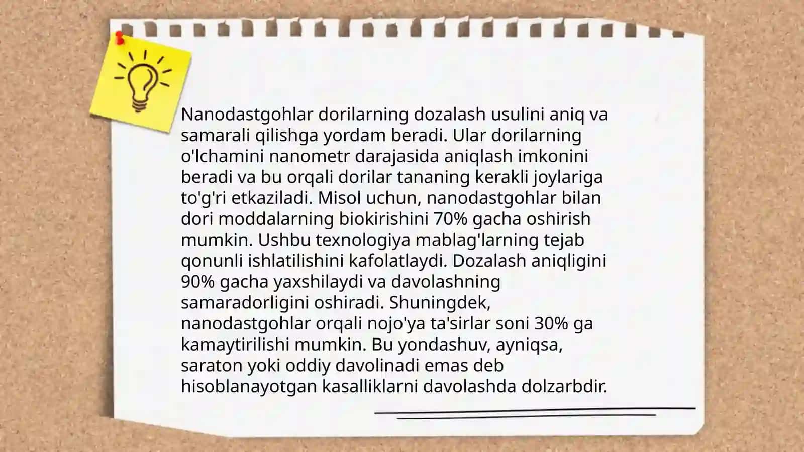 Nanomedidsina va dori-darmon yetkazish tizimi 4