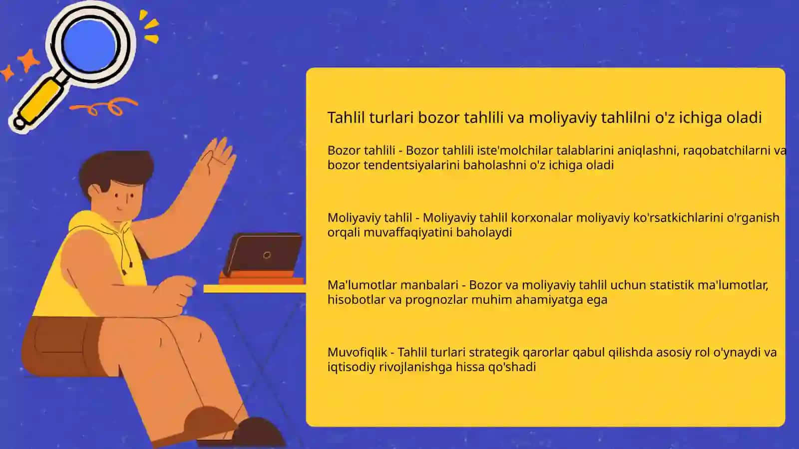 Xoʻjalik faoliyati tahlilining turlari 4